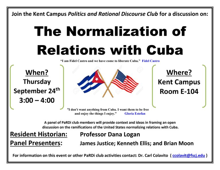 Join the Kent Campus Politics and Rational Discourse Club for a discussion on